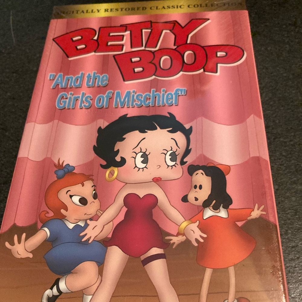 Betty Boop and girls of mischief VHS new